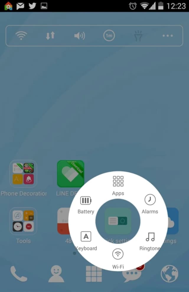 LINE Launcher screenshot 4