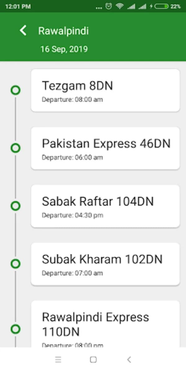 Pak Rail Live screenshot 4