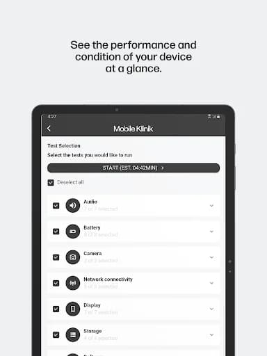 Mobile Klinik Device Checkup screenshot 6