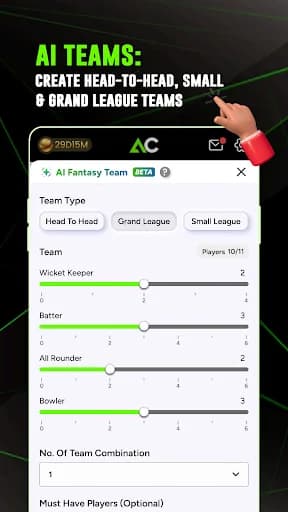 AllCric-AI Cricket Predictions screenshot 3