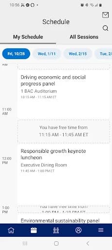 Bank of America Events screenshot 3