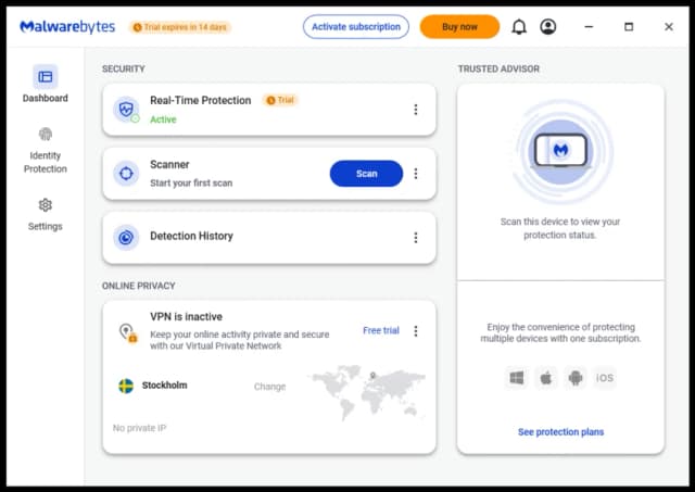 Malwarebytes screenshot 4