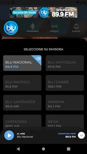 BLU Radio screenshot 2
