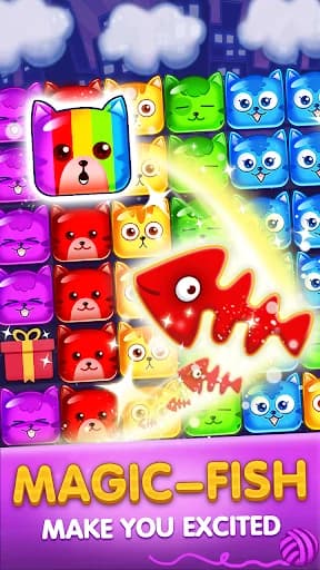 Pop Cat - Jogos de Gatos Bolha screenshot 4