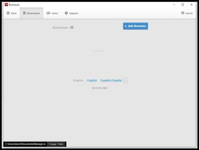 Manager screenshot 1