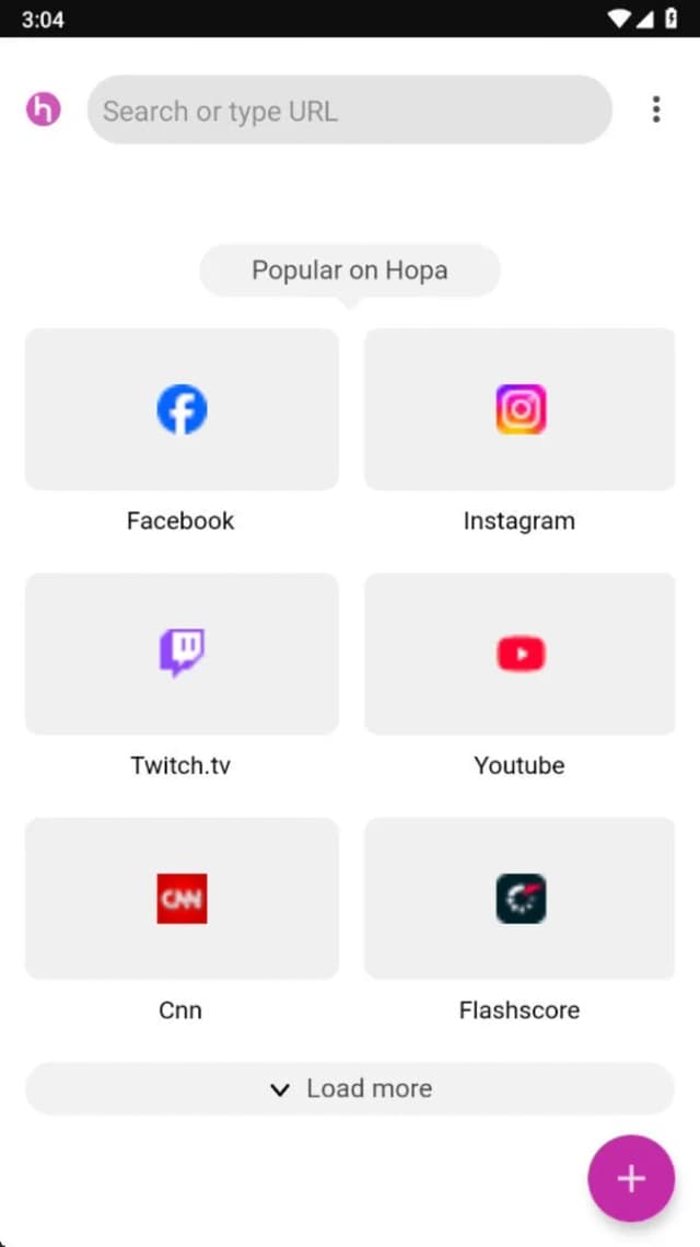 Hopa - Background Browser screenshot 2