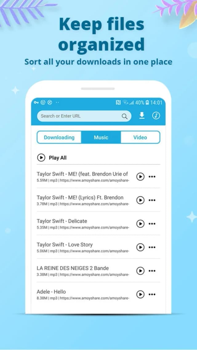 AnyMusic Downloader screenshot 1