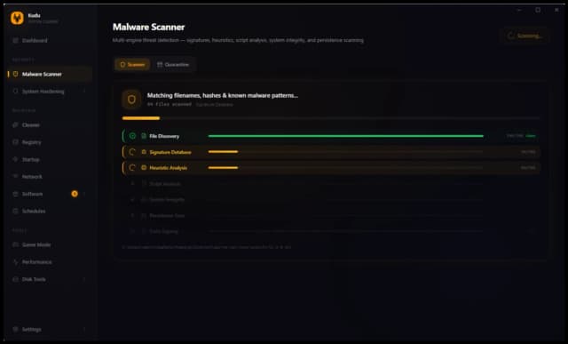 Kudu screenshot 2