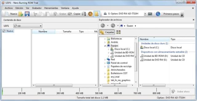 Nero Burning Rom screenshot 2