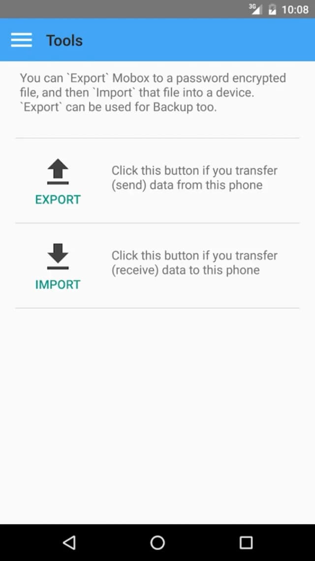 Mobox screenshot 3