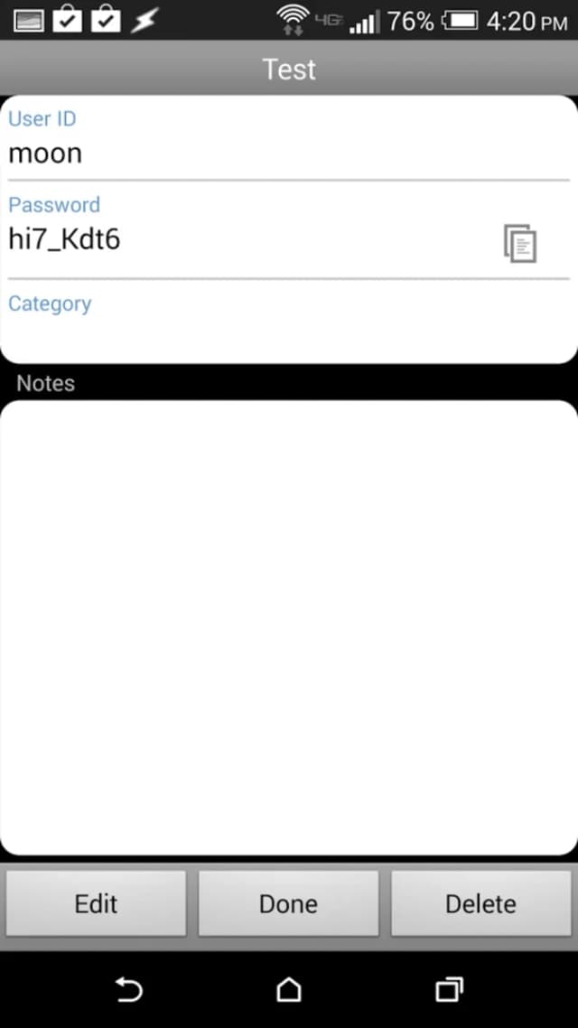 My Passwords screenshot 4