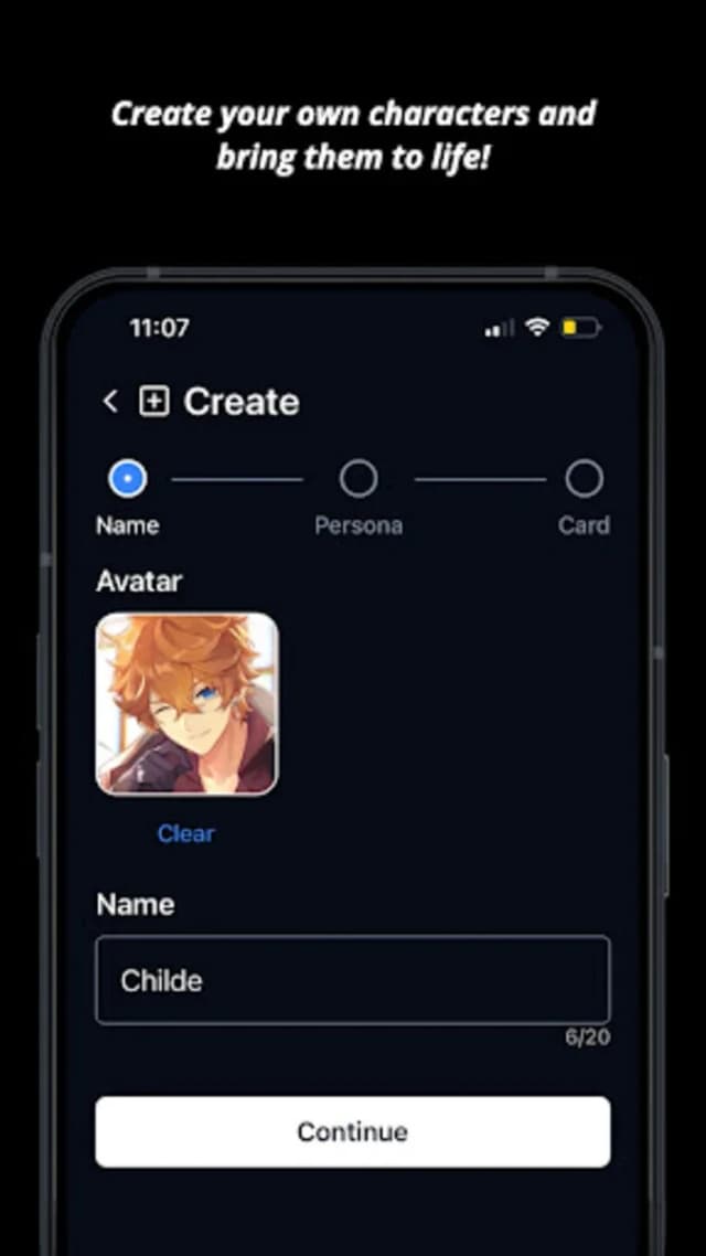 Charstar: AI Character Chat screenshot 1
