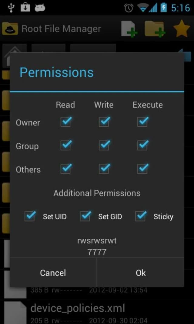 Root File Manager screenshot 3