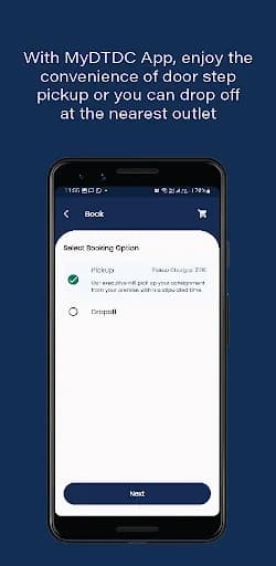 MyDTDC: Book | Send | Track screenshot 4