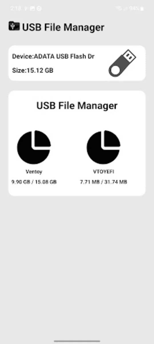 USB File Manager (NTFS, Exfat) screenshot 3
