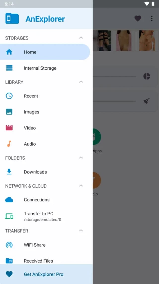 AnExplorer screenshot 1