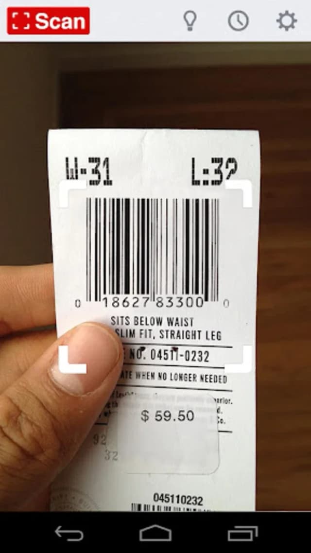 Scan screenshot 2