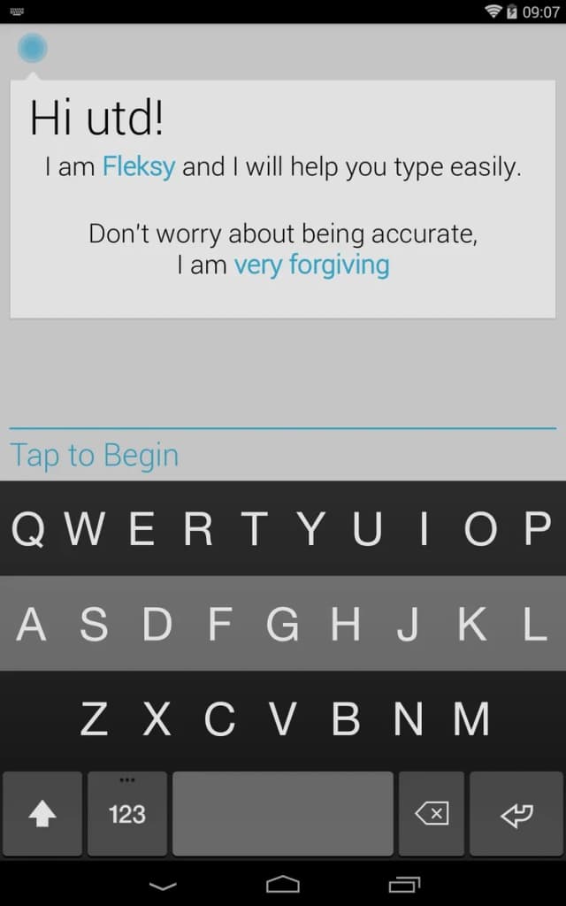 Fleksy Keyboard screenshot 2
