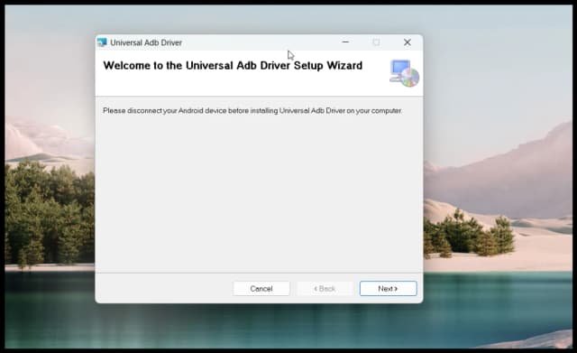Universal ADB Drivers screenshot 1