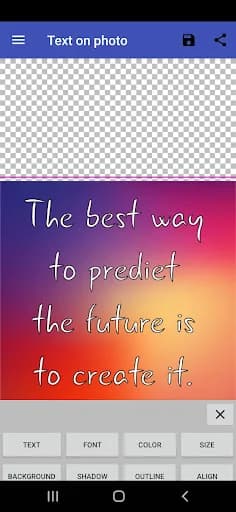 Add text to the photo screenshot 2
