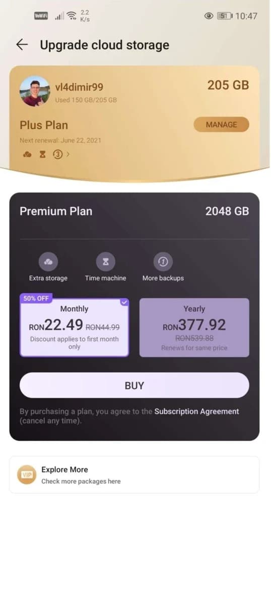HUAWEI Cloud screenshot 3