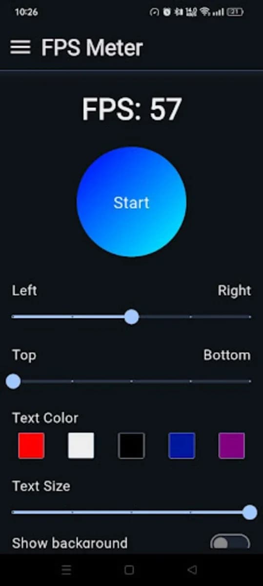 FPS Meter screenshot 1