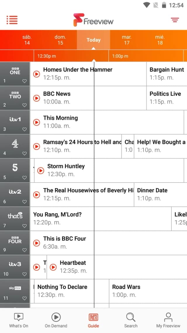 Freeview screenshot 1