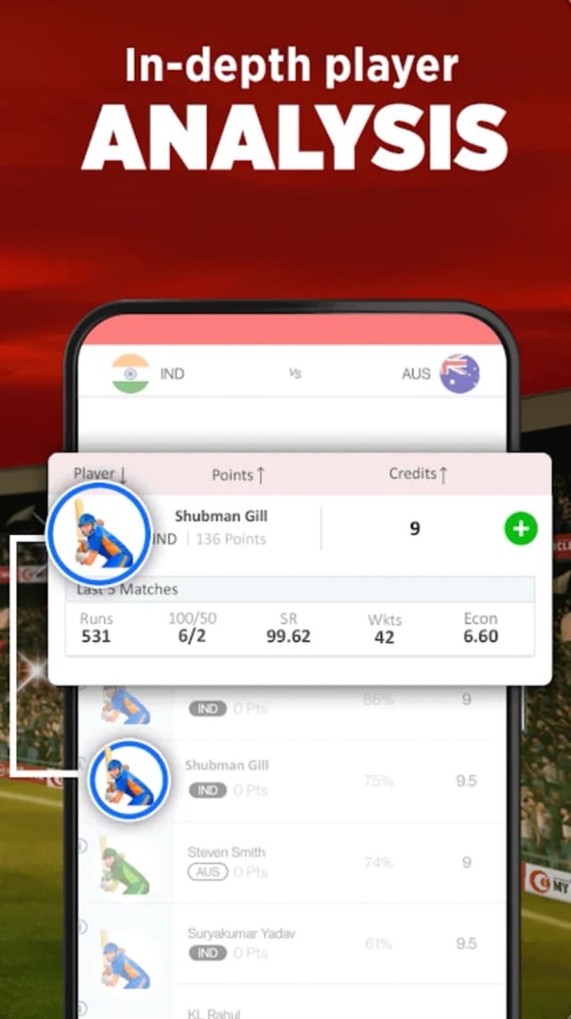 My11Circle Fantasy Cricket App screenshot 2