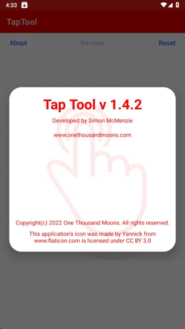 Tap Tool screenshot 4
