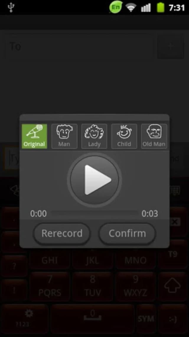 GO Keyboard Lite screenshot 2