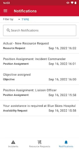 eICS screenshot 4
