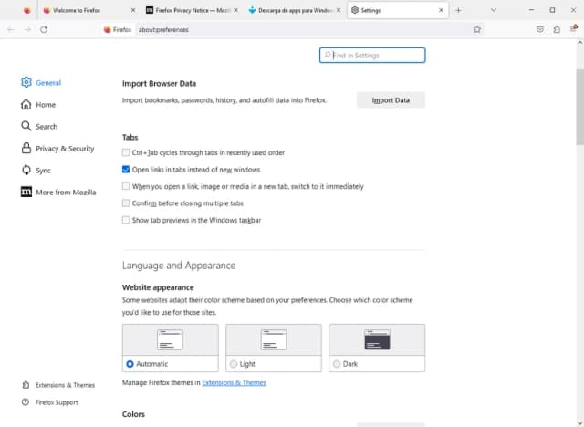 Firefox ESR screenshot 6
