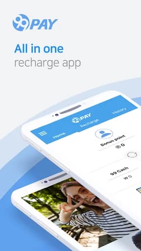 99pay Mobile, 00301 recharge screenshot 1