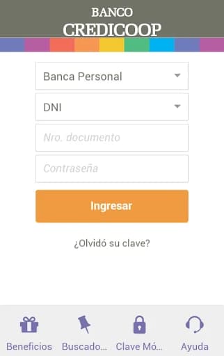 Credicoop Móvil Empresas screenshot 1