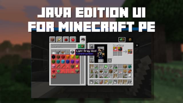 Java Edition UI for Minecraft screenshot 2