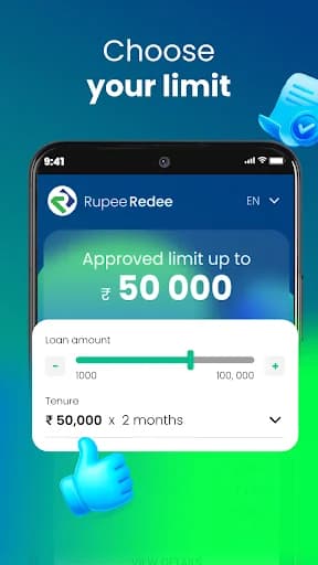 RupeeRedee - Personal Loan App screenshot 4