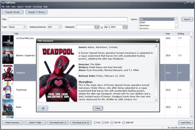 VidMasta screenshot 2