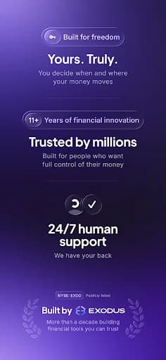Exodus: Crypto & Payments screenshot 6