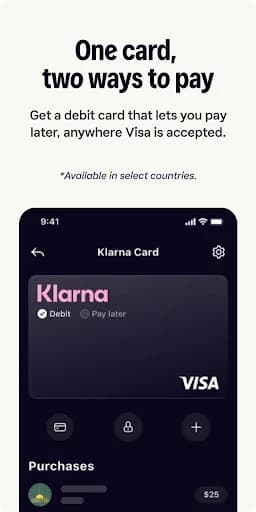 Klarna: Smarter everyday money screenshot 3