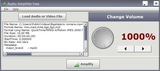 Audio Amplifier screenshot 2