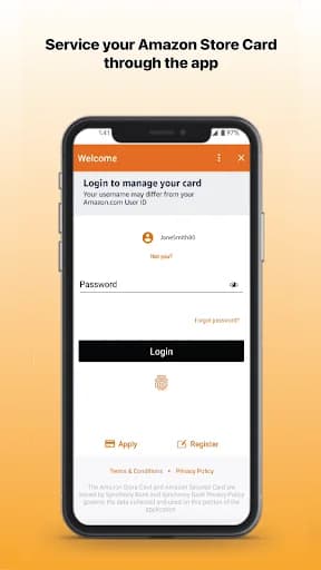 Amazon Store Card screenshot 1