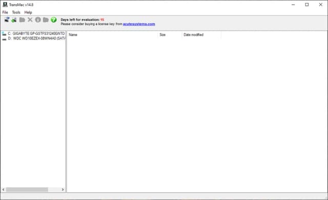 TransMac screenshot 5