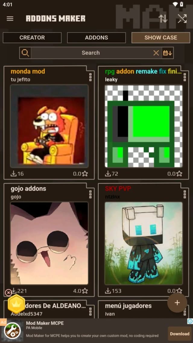 MAM Addons Maker for Minecraft screenshot 5