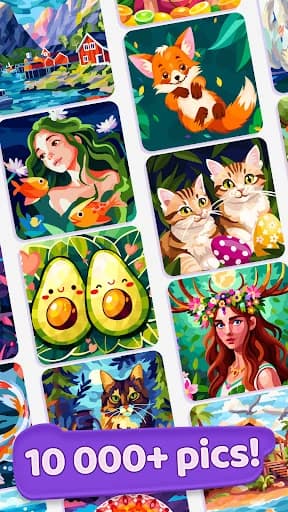 Gallery: Color by number game screenshot 4