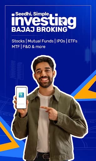 Bajaj Broking: Demat & Trading screenshot 1