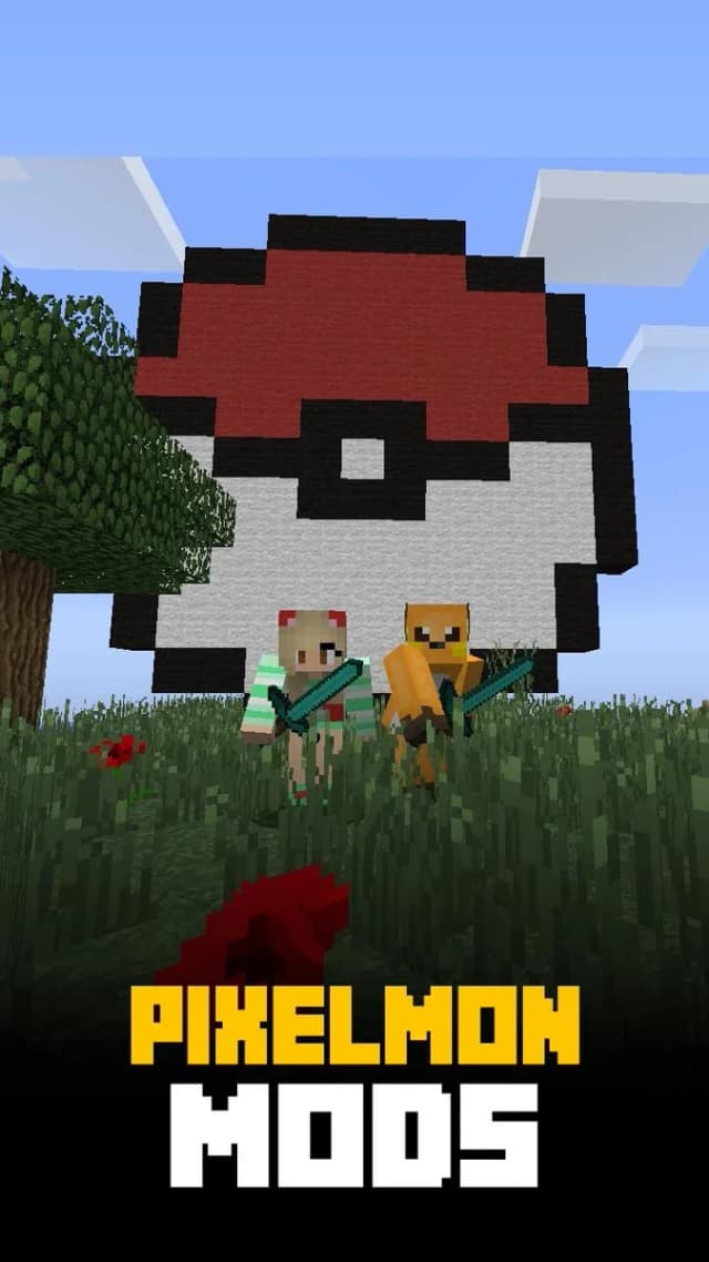 Pixelmon MOD screenshot 1