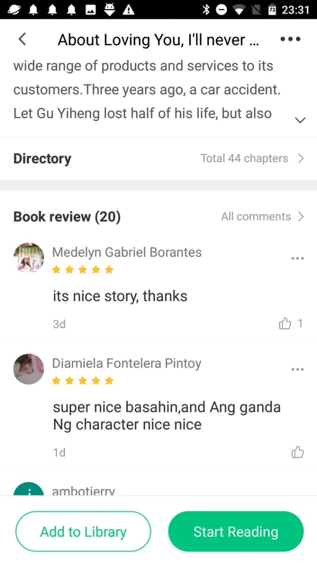 Novelah screenshot 2