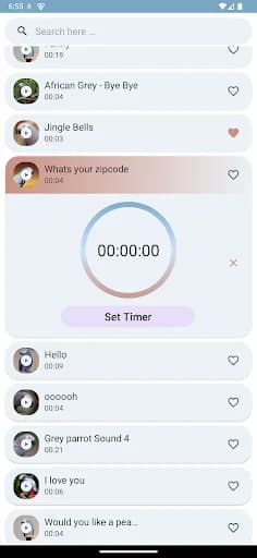 African Grey Parrot Sounds screenshot 6