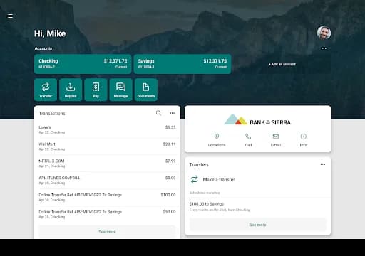 Bank of the Sierra screenshot 6