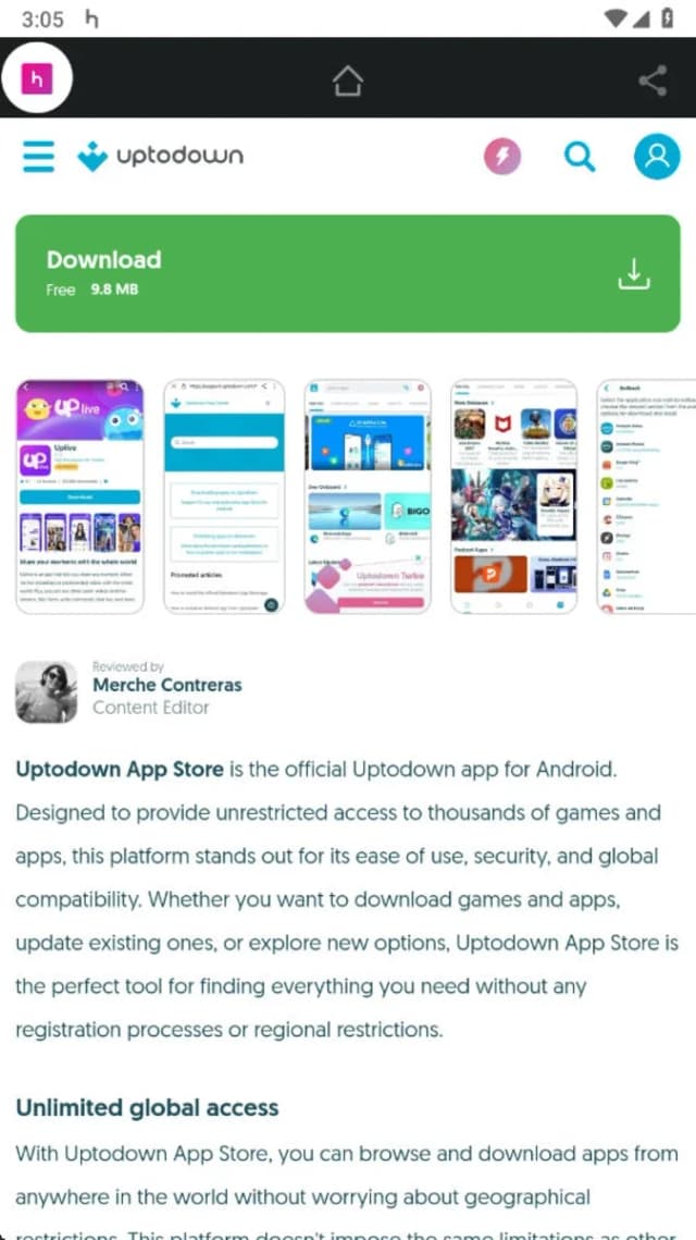 Hopa - Background Browser screenshot 1